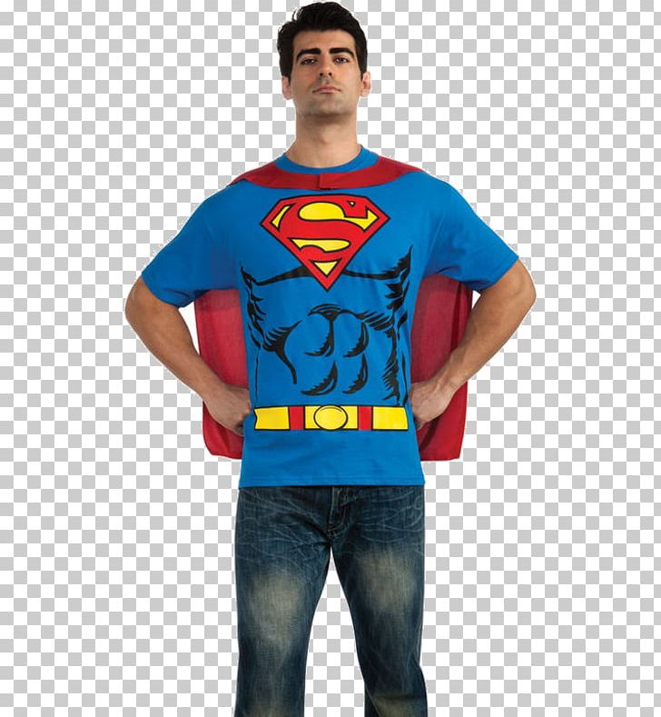 Superman T-shirt Man Of Steel Costume Cape PNG, Clipart, Adult, Buycostumescom, Cape, Clothing, Costume Free PNG Download