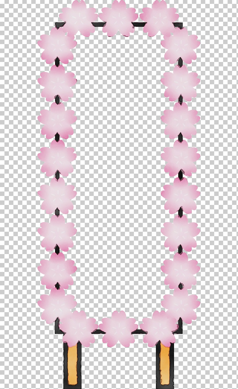 Pink Heart Magenta Petal Lei PNG, Clipart, Cherry Flower Frame, Floral Frame, Heart, Lei, Magenta Free PNG Download