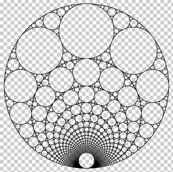 Apollonian Gasket Fractal Art Circle Mathematics PNG, Clipart, Apollonian Gasket, Area, Black And White, Circle, Circle Packing Free PNG Download