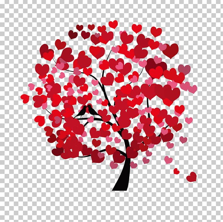Heart-shaped Tree PNG, Clipart, Big Tree, Branch, Cartoon, Chair, Color Free PNG Download