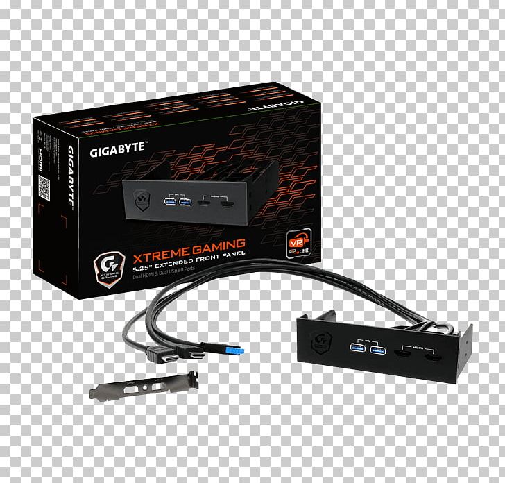 Graphics Cards & Video Adapters Virtual Reality Gigabyte Technology USB 3.0 PNG, Clipart, Cable, Computer Component, Computer Port, Electronic Device, Electronic Instrument Free PNG Download