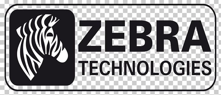 Logo Zebra Technologies Label Dell Printer PNG, Clipart, Area, Black And White, Brand, Dell, Hewlettpackard Free PNG Download