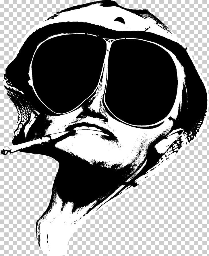 Fear And Loathing In Las Vegas Raoul Duke Stencil Fear PNG, Clipart, Art, Automotive Design, Black And White, Bone, Deviantart Free PNG Download