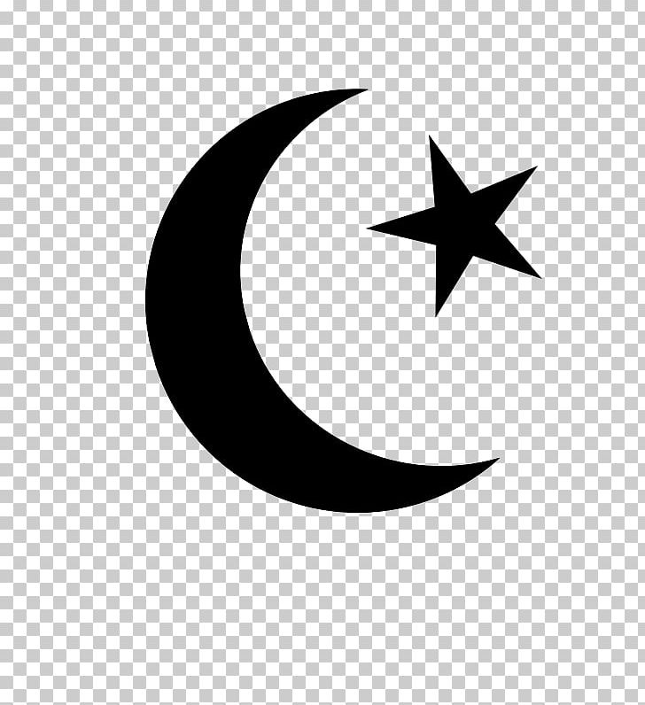 Islam Religion Symbol Muslim PNG, Clipart, Black And White, Circle, Crescent, Interfaith Dialogue, Islam Free PNG Download