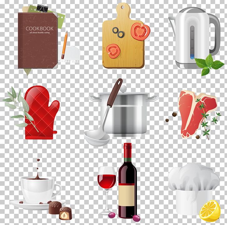 Cooking Kitchen Cookware And Bakeware Icon PNG, Clipart, Board, Bottle, Chef, Chef Hat, Chopping Free PNG Download