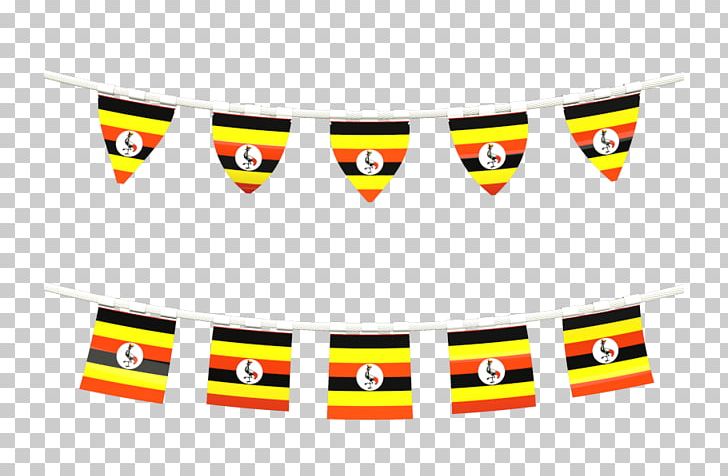 Line Font PNG, Clipart, Banner, Line, Text, Uganda Flag, Yellow Free PNG Download