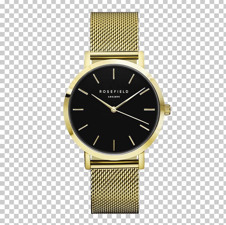 Watch Gold Strap Jewellery ROSEFIELD The Mercer PNG, Clipart, Accessories, Bangle, Bracelet, Brand, Clothing Free PNG Download