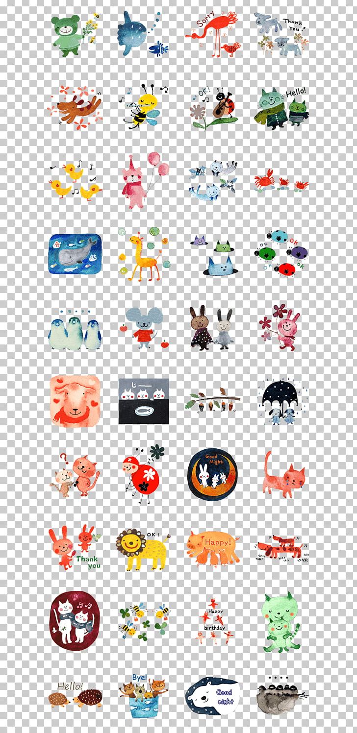 Animal Stickers NAVERまとめ LINE Pattern PNG, Clipart, Android, Animal Stickers, Decal, Label, Line Free PNG Download