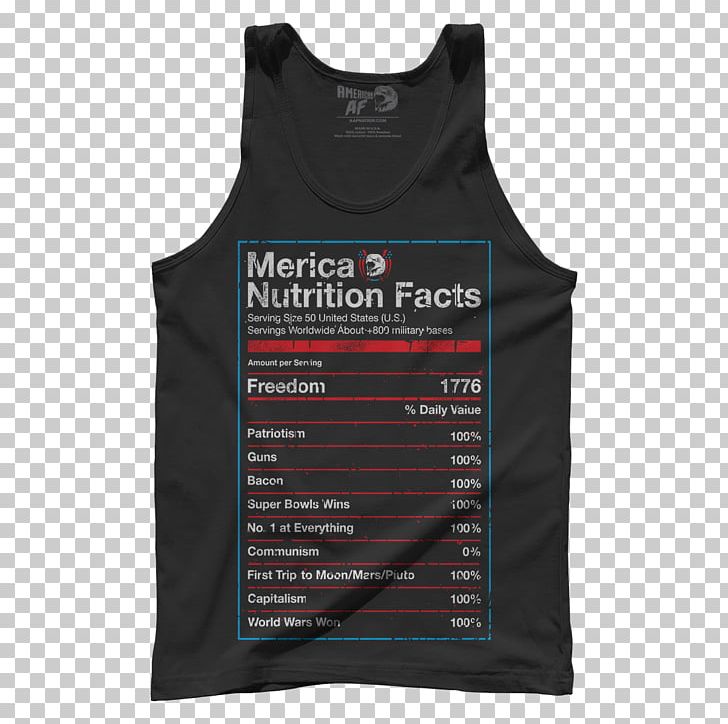 United States T-shirt Gilets Ingredient Sleeveless Shirt PNG, Clipart, Brand, Gilets, Gymnastics, Independence Day, Ingredient Free PNG Download