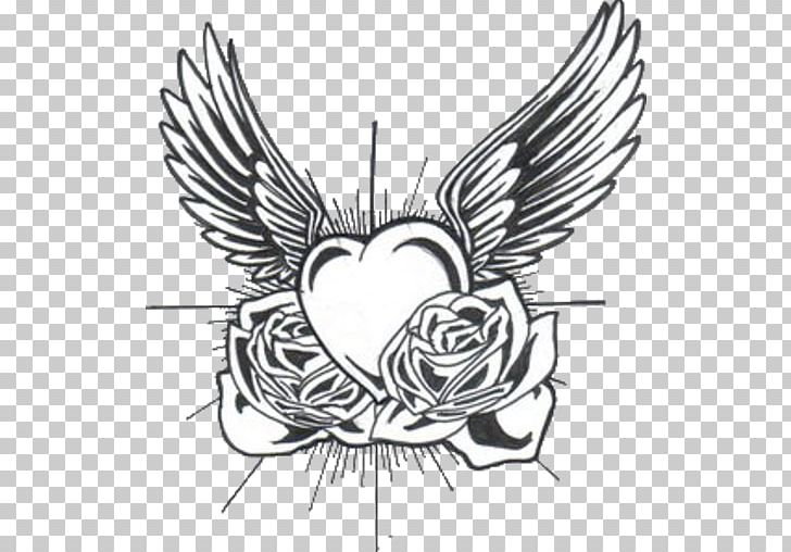 Drawing Valentine's Day Rose Tattoo PNG, Clipart, Drawing, Rose Tattoo Free PNG Download