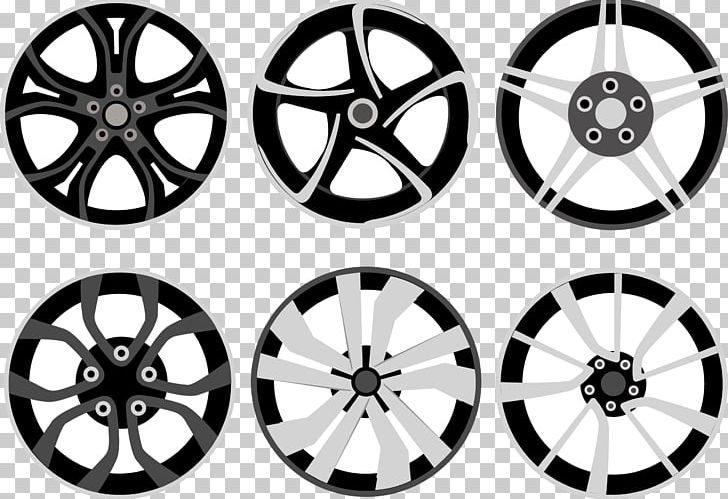 Car Hubcap Alloy Wheel Rim Spoke PNG, Clipart, Aluminium, Automotive Wheel System, Auto Part, Bicycle Wheel, Black Free PNG Download