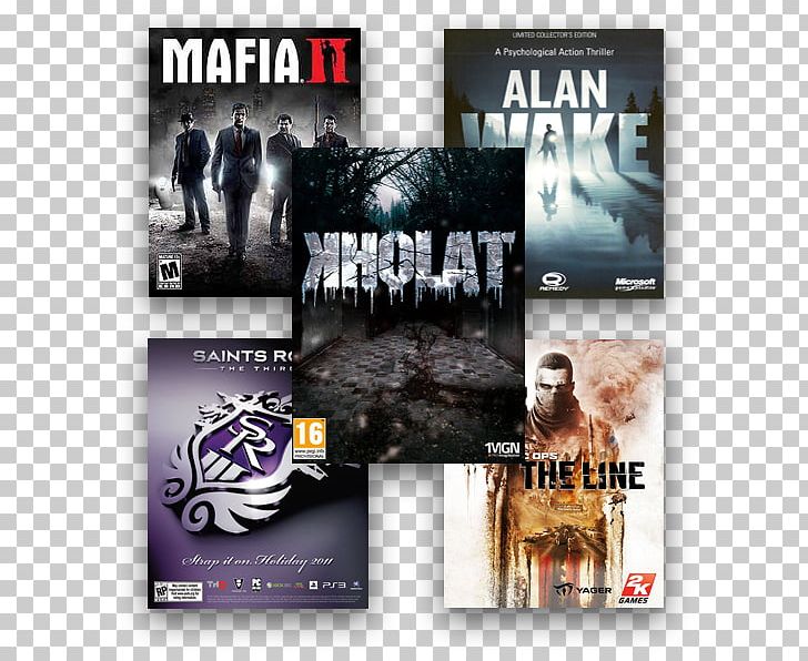 Mafia II Kholat Advertising Graphic Design Text PNG, Clipart, Advertising, Alan Wake, Art, Brand, Film Free PNG Download