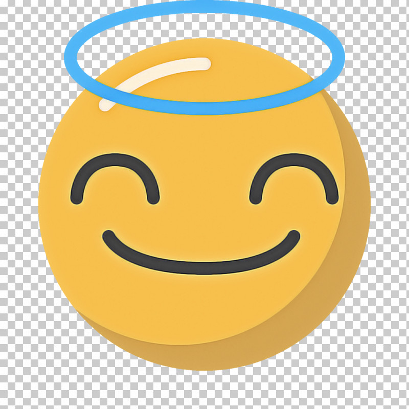 Smiley Angel Emoticon Emotion Icon PNG, Clipart, Circle, Emoticon, Emotion Icon, Facial Expression, Happy Free PNG Download