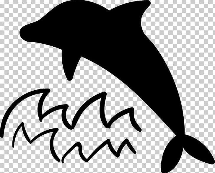 Dolphin Computer Icons PNG, Clipart, Animals, Beak, Black, Black And White, Download Free PNG Download