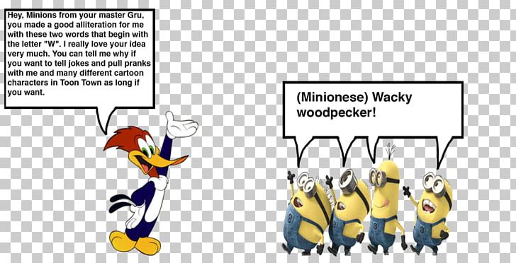 Woody Woodpecker Chilly Willy Minions Humour PNG, Clipart, Angle, Area, Art, Beak, Bird Free PNG Download