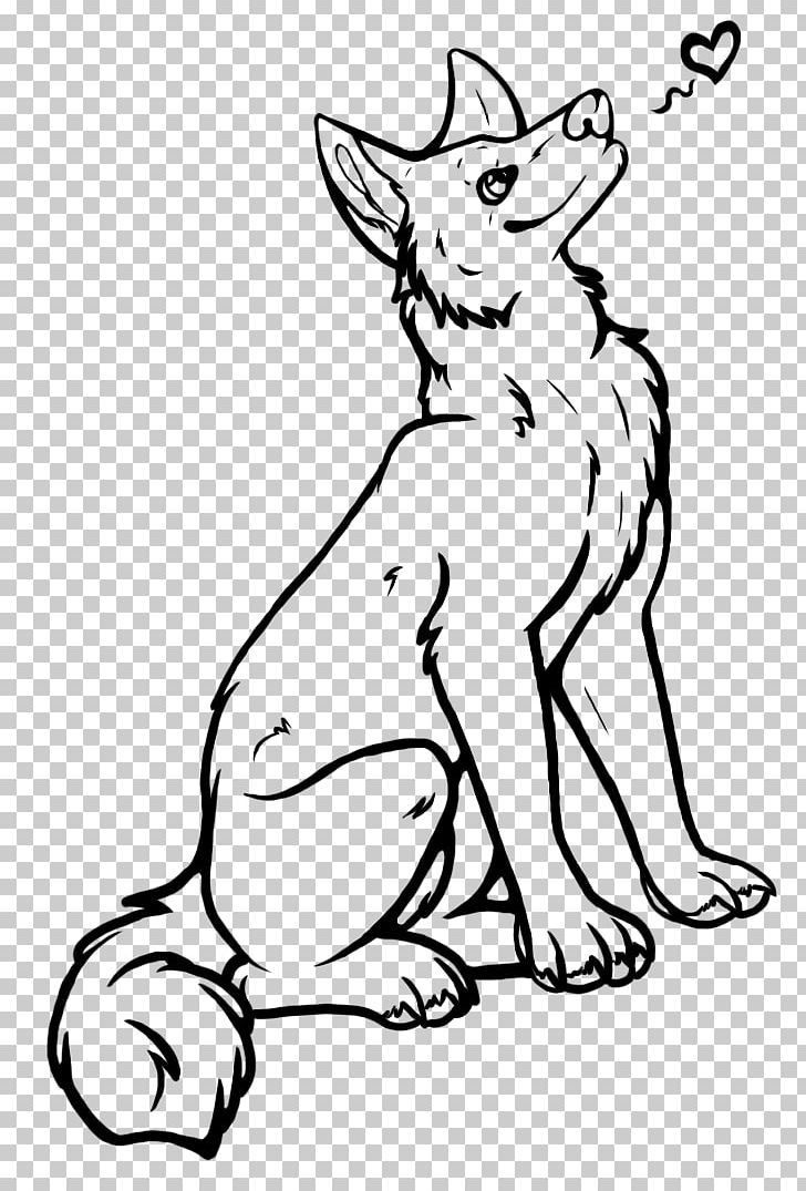 Line Art Drawing Gray Wolf Sketch PNG, Clipart,  Free PNG Download