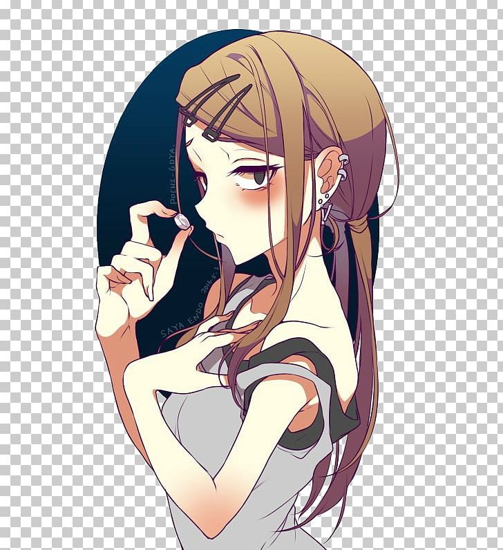 Anime Dagashi Kashi Pochi Pochi Drawing PNG, Clipart, Arm, Art, Black Hair, Brown Hair, Cartoon Free PNG Download