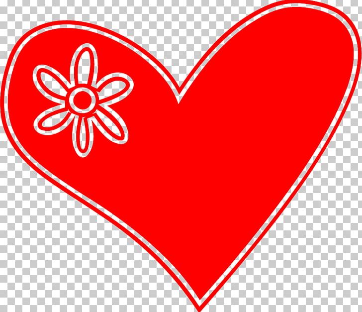 Heart With Flower In Love Transparent PNG, Clipart, Area, Computer Icons, Heart, Line, Love Free PNG Download