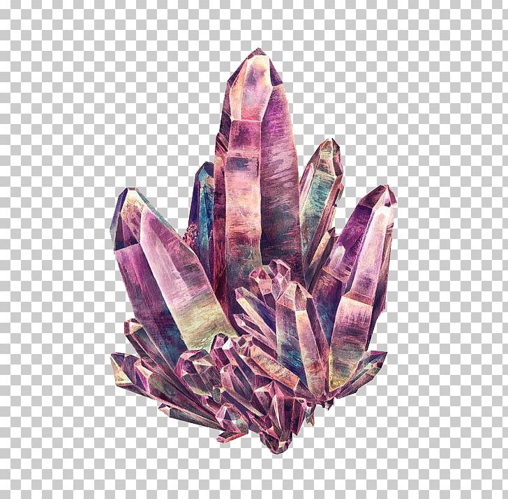 Watercolor Painting Crystal Mineral Rock PNG, Clipart, Amethyst, Art, Artist, Christmas Decoration, Color Free PNG Download