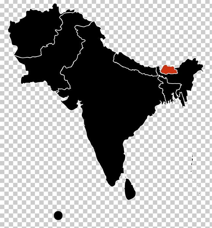 India Bhutan Afghanistan Sri Lanka East Asia PNG, Clipart, Afghanistan, Asia, Bhutan, Black, Black And White Free PNG Download
