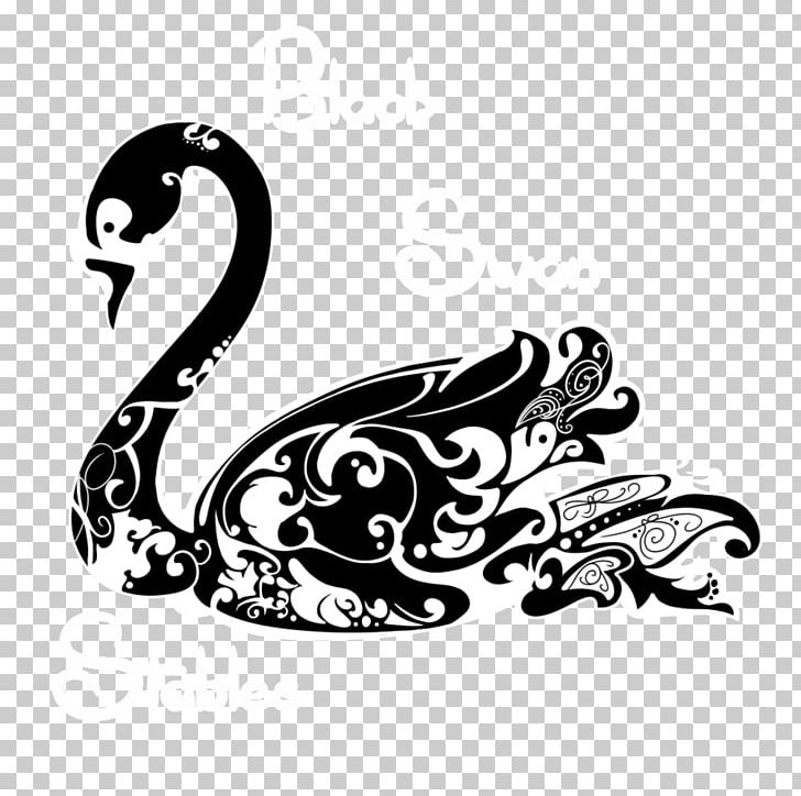 Art Animal Font PNG, Clipart, Animal, Art, Black And White, Black Swan, Font Free PNG Download