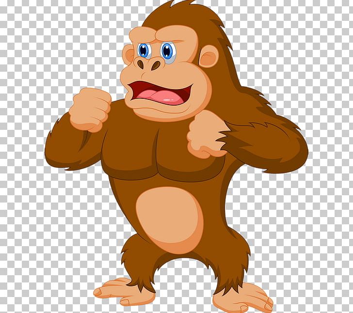 Western Gorilla Stock Photography PNG, Clipart, Carnivoran, Cartoon, Clip Art, Fictional Character, Finger Free PNG Download