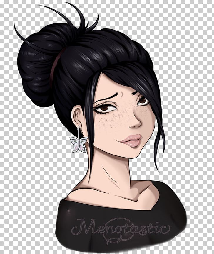 Drawing Artist Black Hair PNG, Clipart, Anime, Art, Artist, Blackfire, Black Hair Free PNG Download