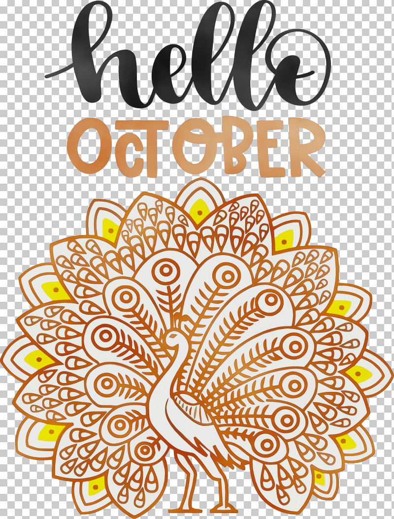October PNG, Clipart, Autumn, Hello October, Logo, Metrogoldwynmayer, October Free PNG Download