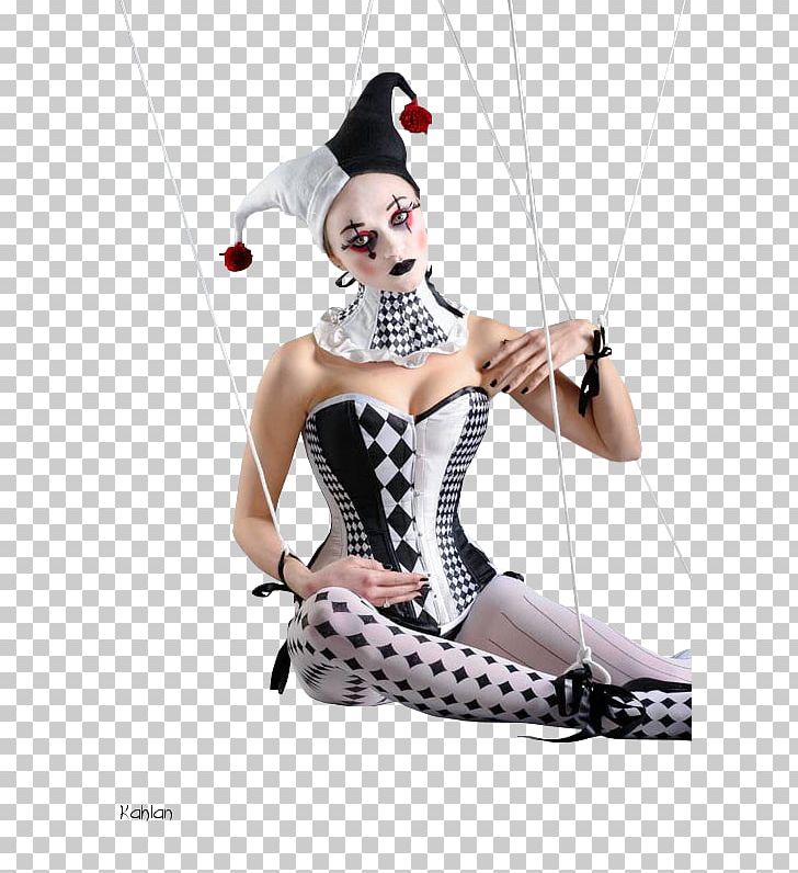 Harlequin Costume Circus Pierrot Corset PNG, Clipart, Bayan Resimleri, Black And White, Bustle, Circus, Clothing Free PNG Download