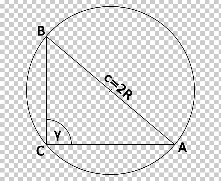 Inscribed Angle Circle Triangle Kugeldreieck PNG, Clipart, Angle, Area, Black, Black And White, Circle Free PNG Download