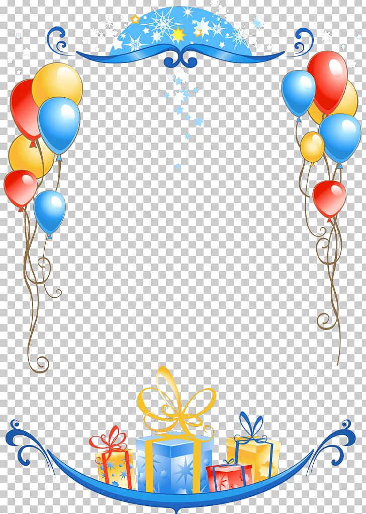 Birthday Frames Portable Network Graphics Greeting & Note Cards PNG, Clipart, Area, Art Clipart, Artwork, Balloon, Birthday Free PNG Download