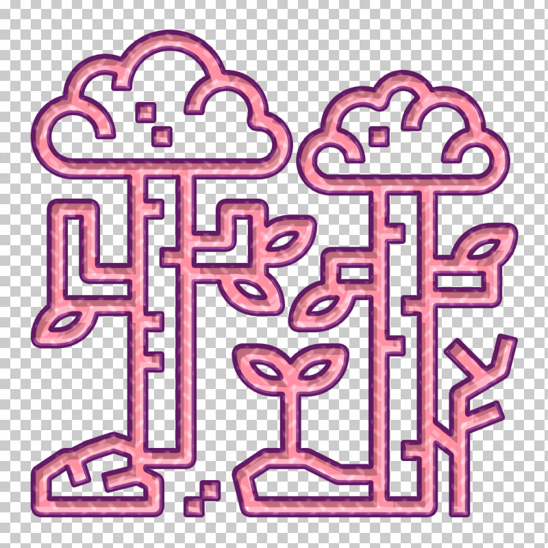 Paintball Icon Forest Icon PNG, Clipart, Forest Icon, Line, Line Art, Paintball Icon, Pink Free PNG Download