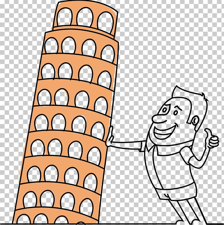 Leaning Tower Of Pisa School PNG, Clipart, Area, Arm, Black And White, Clothing, Finger Free PNG Download