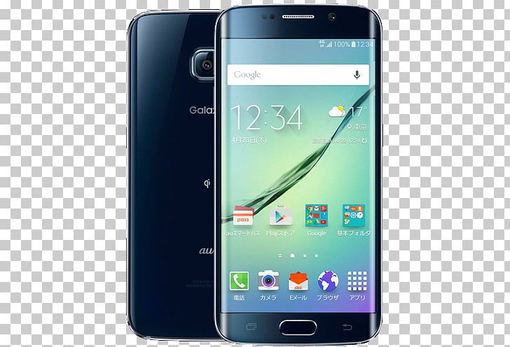 Samsung Galaxy S6 Edge SCV31 SC-04G PNG, Clipart, Cellular Network, Electronic Device, Feature Phone, Gadget, Mobile Phone Free PNG Download