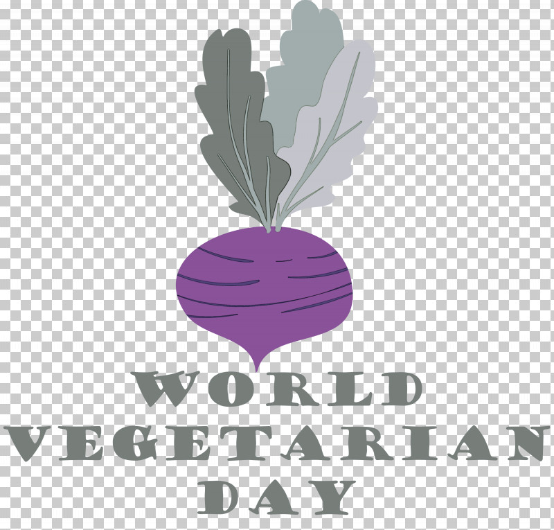 World Vegetarian Day PNG, Clipart, Biology, Flower, Lavender, Leaf, Logo Free PNG Download