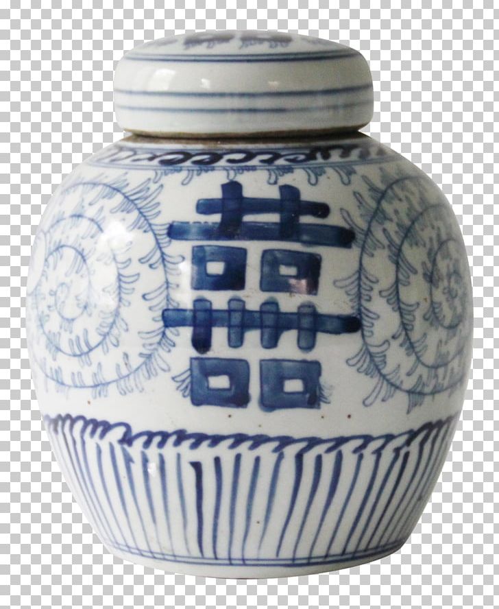 Double Happiness Blue And White Pottery Ceramic Jar Chinese Characters PNG, Clipart, Artifact, Blue And White Porcelain, Blue And White Pottery, Ceramic, Chinese Free PNG Download