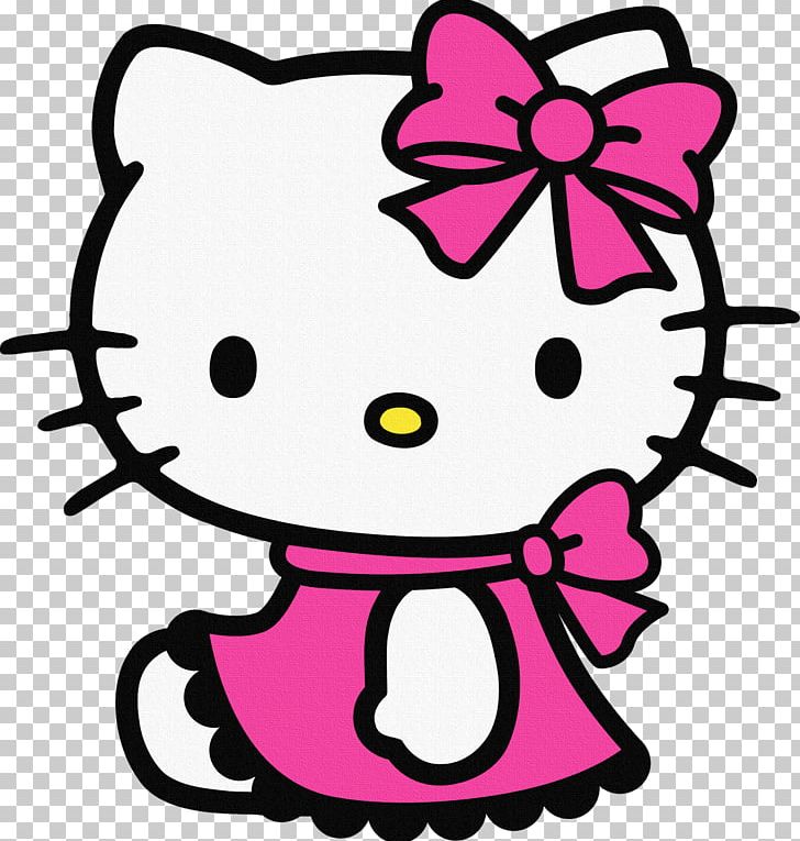 hello kitty pictures black and pink