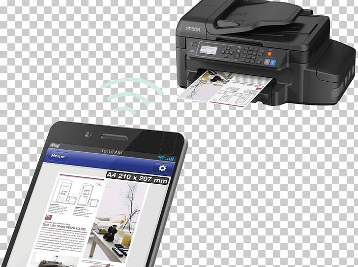 Inkjet Printing Multi-function Printer Output Device Scanner PNG, Clipart, Color Printing, Electronic Device, Electronics, Electronics , Epson Free PNG Download