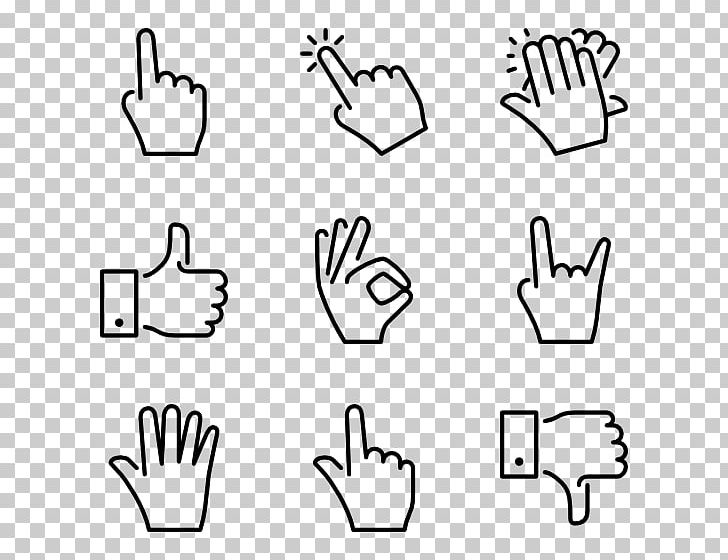 Hand Symbol Gesture Computer Icons PNG, Clipart, Angle, Art, Black, Black And White, Circle Free PNG Download