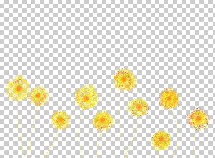 Dandelion Yellow Flower Blue Orange PNG, Clipart, Blue, Calendula, Common Sunflower, Computer Wallpaper, Daisy Family Free PNG Download