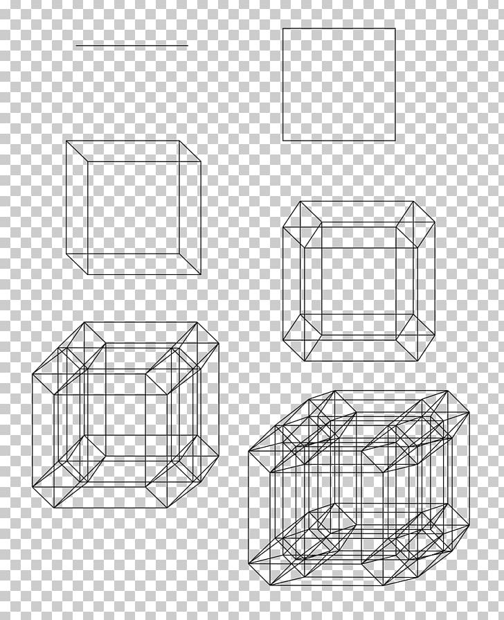 K-cell Hypercube Dimension Mathematics Interval PNG, Clipart, 10cube, Angle, Area, Artwork, Black And White Free PNG Download