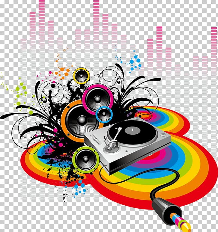 Disc Jockey DJ Mixer Stock Photography Illustration PNG, Clipart, Abstract Pattern, Art, Cartoon, Circle, Creative Free PNG Download