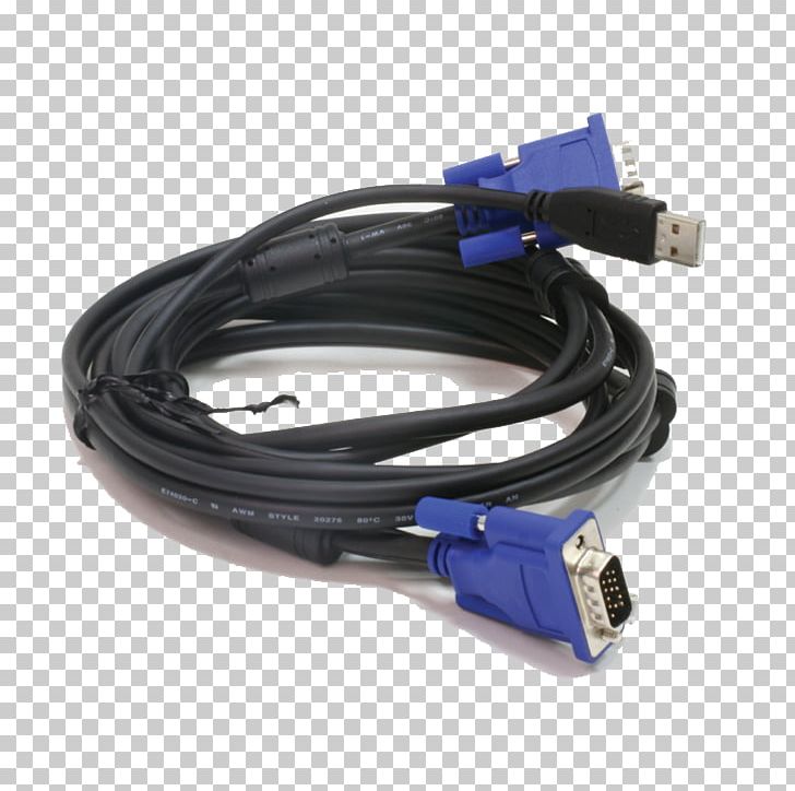 Hewlett-Packard KVM Switches USB Electrical Cable VGA Connector PNG, Clipart, Cable, Computer, Computer Network, Data Transfer Cable, Dlink Free PNG Download