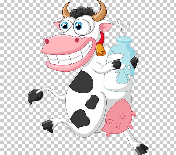 Milk Cattle Calf PNG, Clipart, Animals, Art, Cartoon, Cows, Dairy Free PNG Download