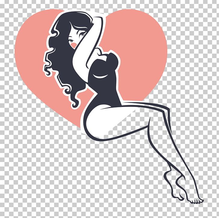 Pin-up Girl Illustration PNG, Clipart, Arm, Business Woman, Cartoon, Fictional Character, Girl Free PNG Download