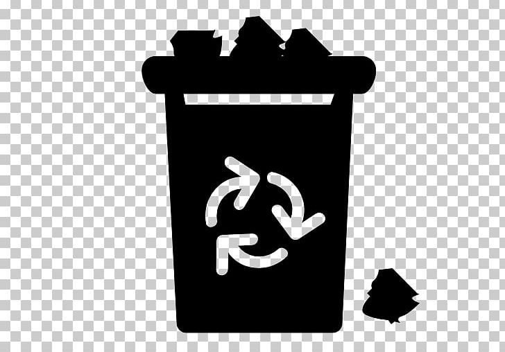 Rubbish Bins & Waste Paper Baskets Recycling Bin PNG, Clipart, Black, Black And White, Brand, Computer, Computer Icons Free PNG Download