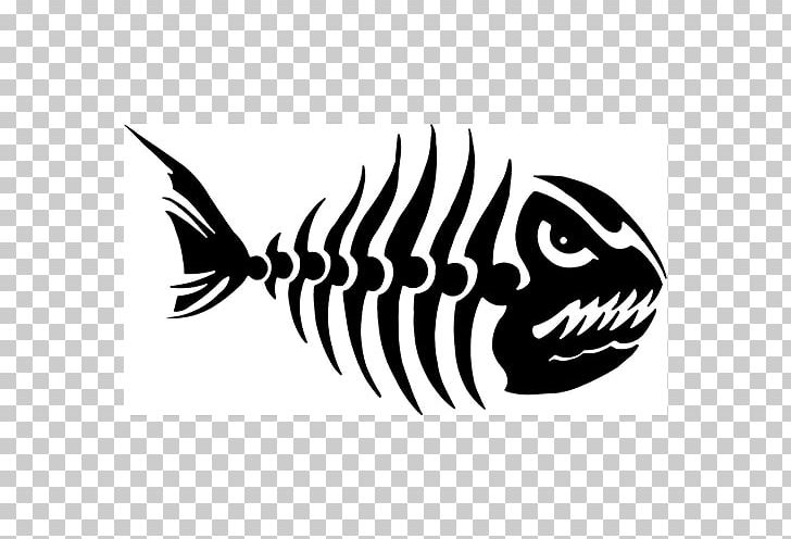 Fish Bone Decal Skeleton PNG, Clipart, Angler, Black And White, Bone, Decal, Drawing Free PNG Download