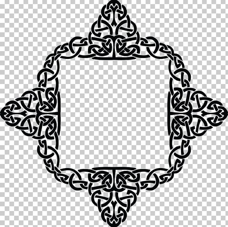 Line Art Frames Stencil Celtic Knot PNG, Clipart, Animals, Area, Art, Black, Black And White Free PNG Download