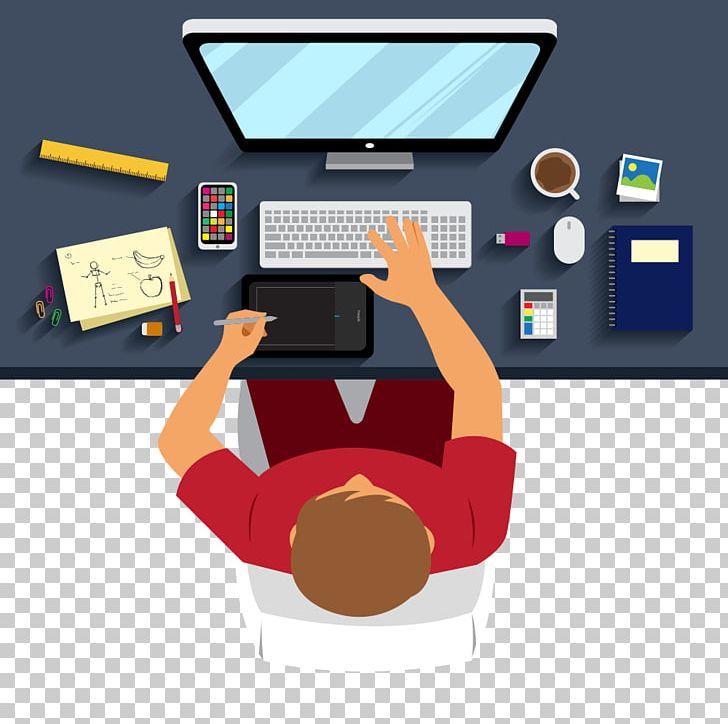 Graphic Design Designer PNG, Clipart, Computer, Computer Desk, Design, Design Studio, Desk Free PNG Download