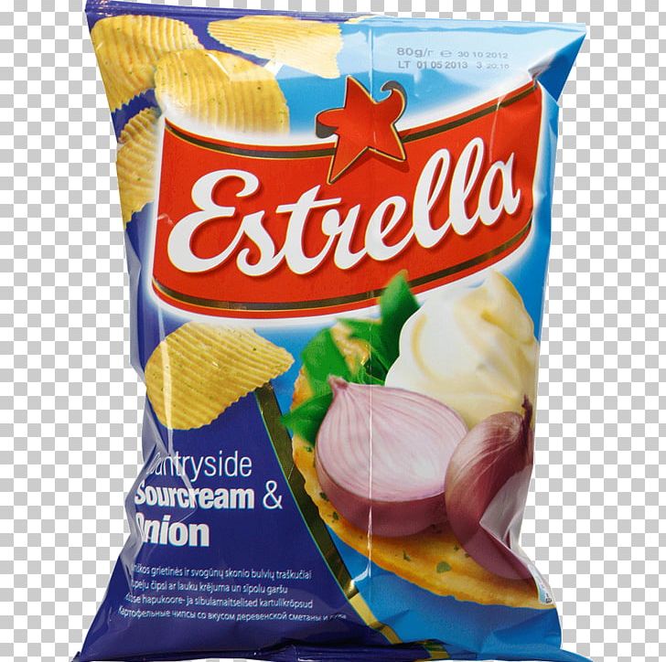 Potato Chip Cream Vegetarian Cuisine Estrella Flavor PNG, Clipart, Cream, Dairy Product, Estrella, Flavor, Food Free PNG Download